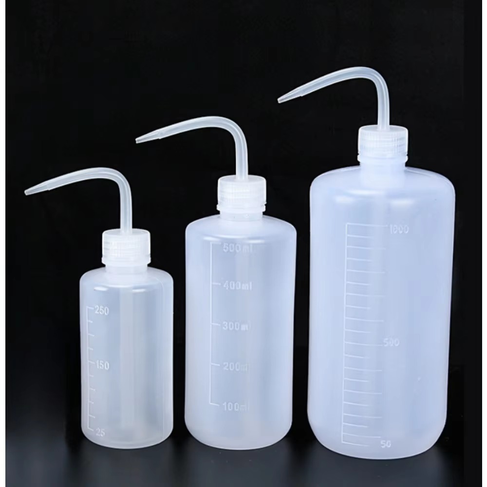 Refill Eyelash Extension - Squeeze Tube Empty Bottle Curved Spout