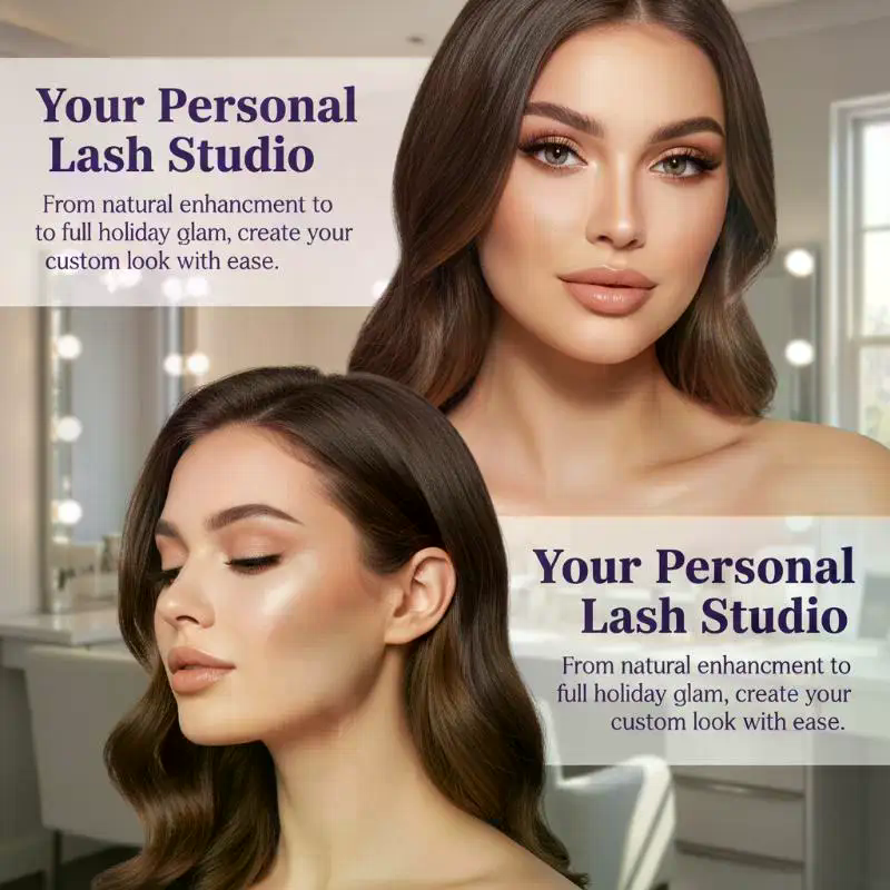 Eyelash Extension Natural - Lashes Cluster DIY Lash Extension Mixed