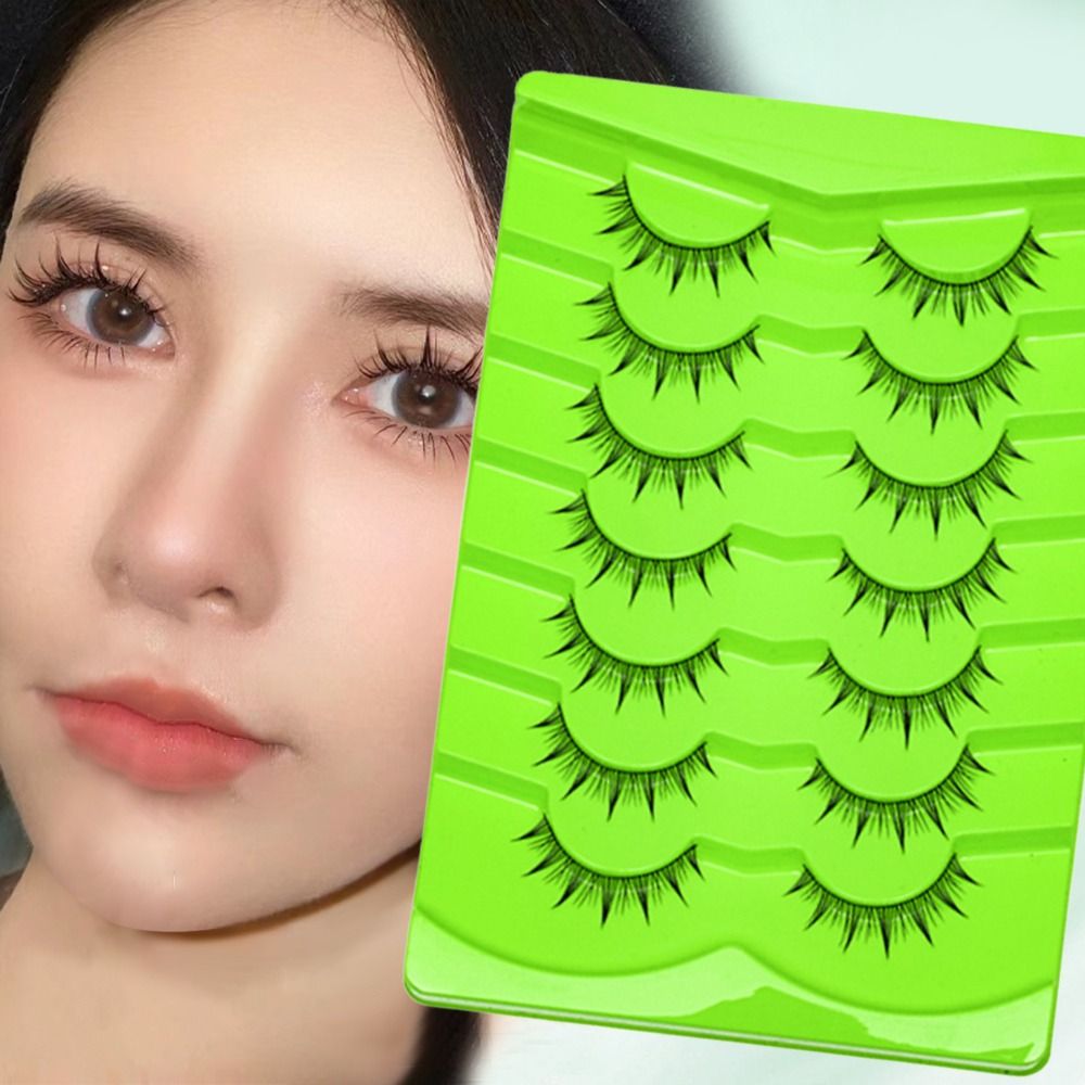 Eyelash Extension Japanese Style - 5/7 Pairs Fashion Natural Look Manga