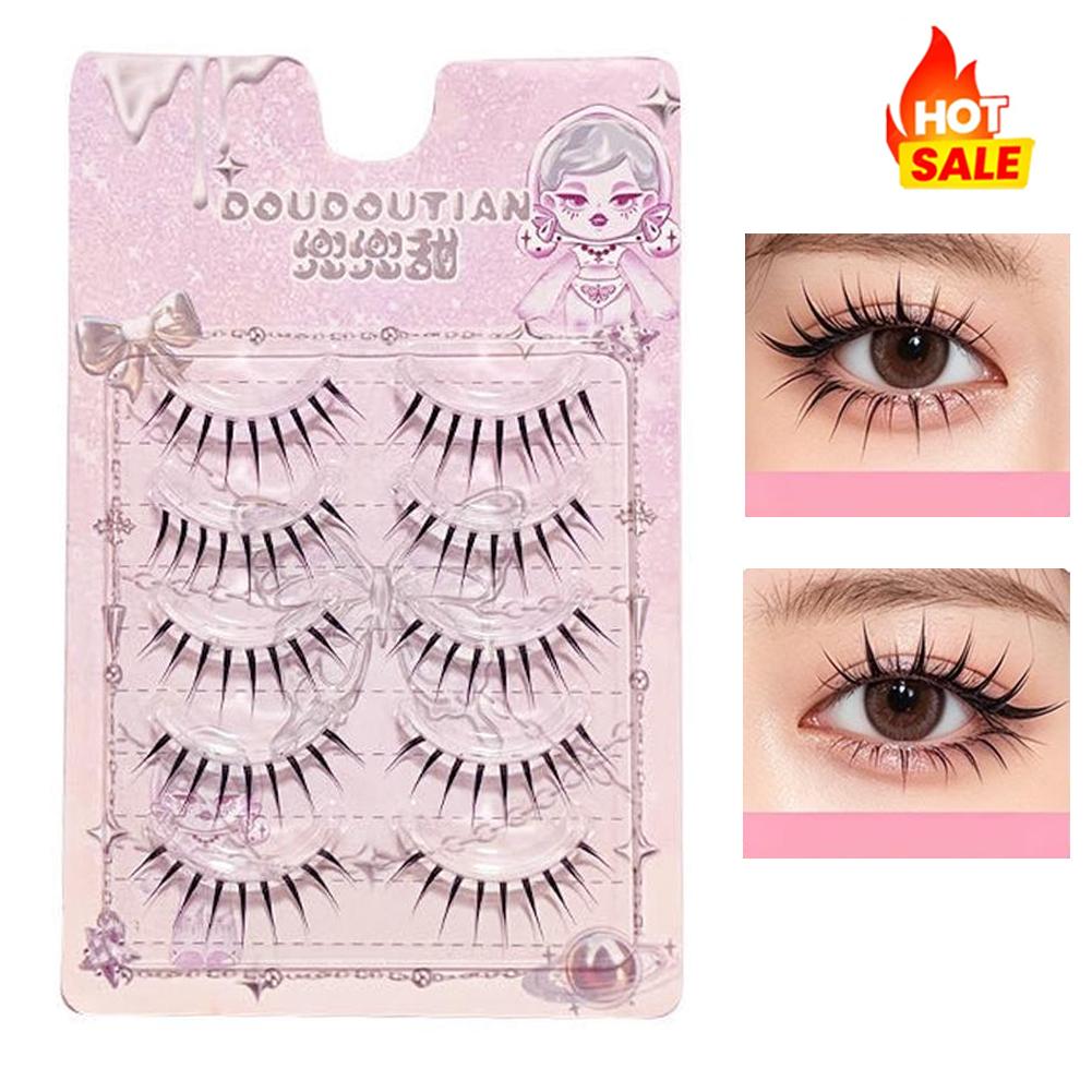 5 Pairs Natural False Eyelashe - Eyelash Extension Japanese Style review and price