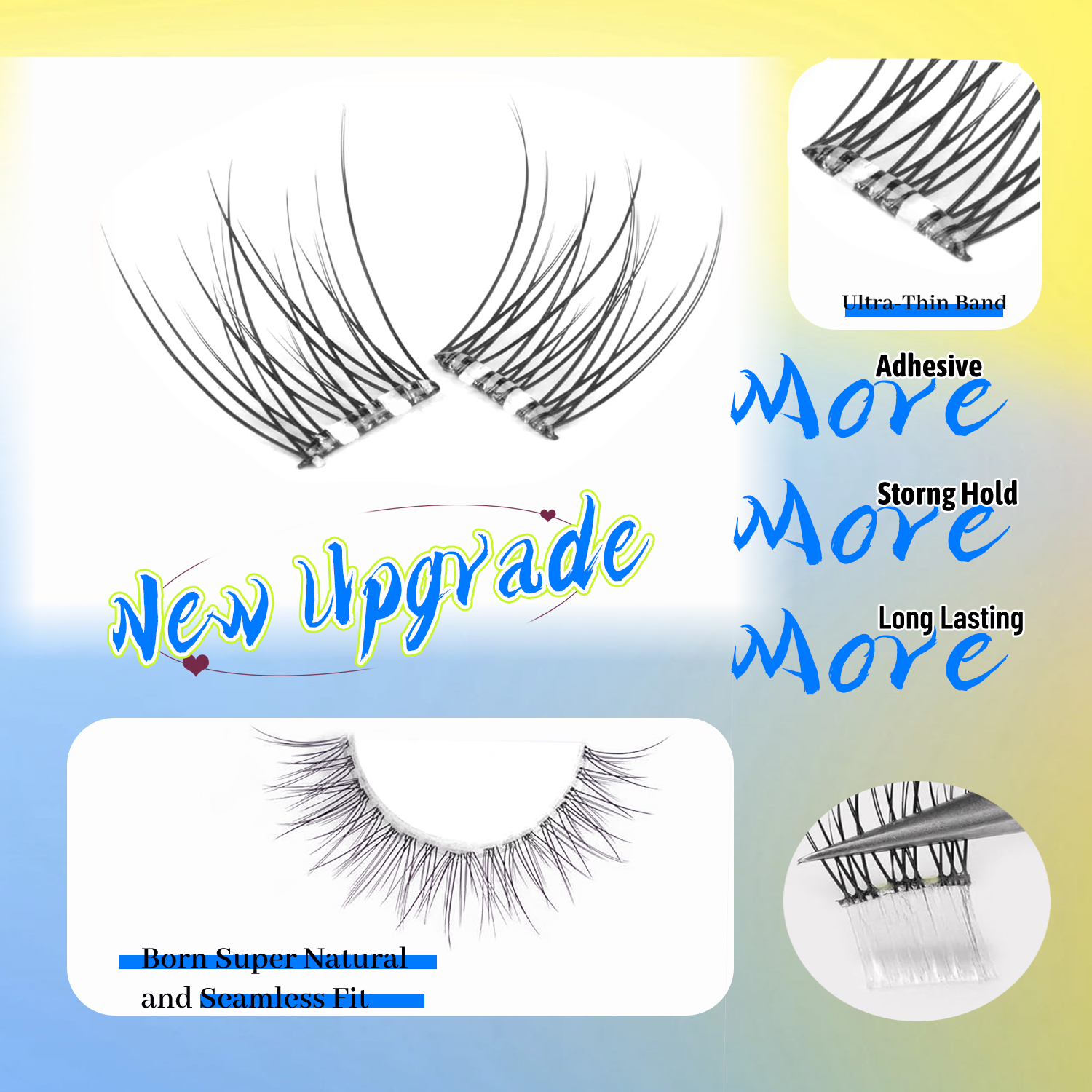 Self-Adhesive Mermaid False Ey - Eyelash Extension Japanese Style review and price