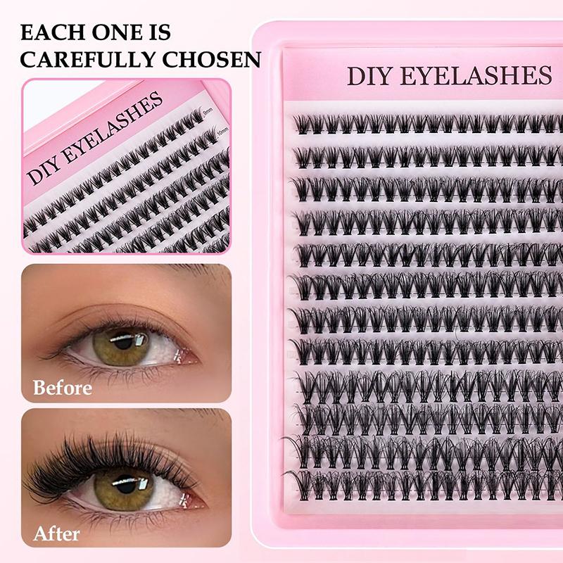 Natural Cluster Feathe-r Lash  - Eyelash Extension Natural review and price