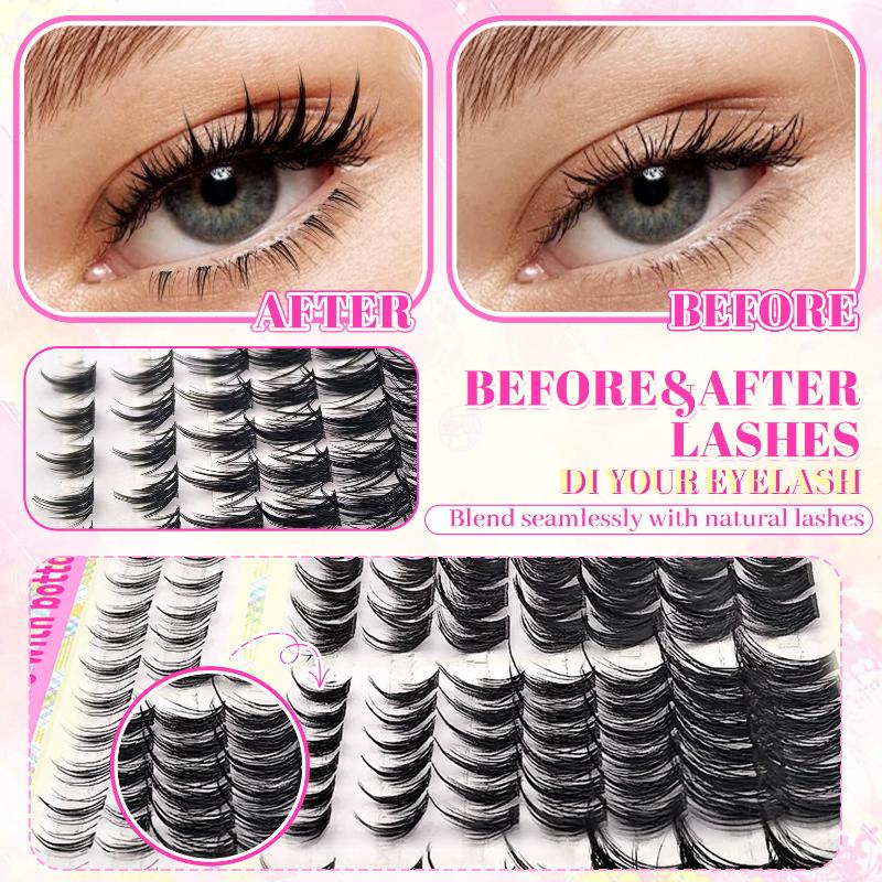 1Box Cluster Eyelash Extension - Eyelash Extension Natural review and price