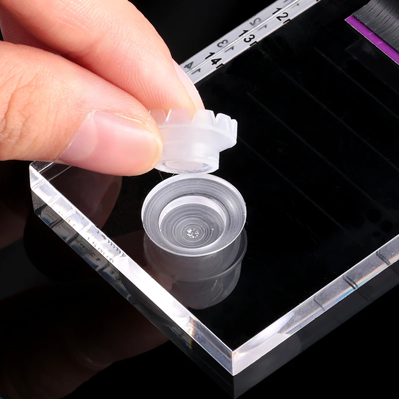Acrylic Lash Tile with Glue Cu - Eyelash Extension Jakarta review and price