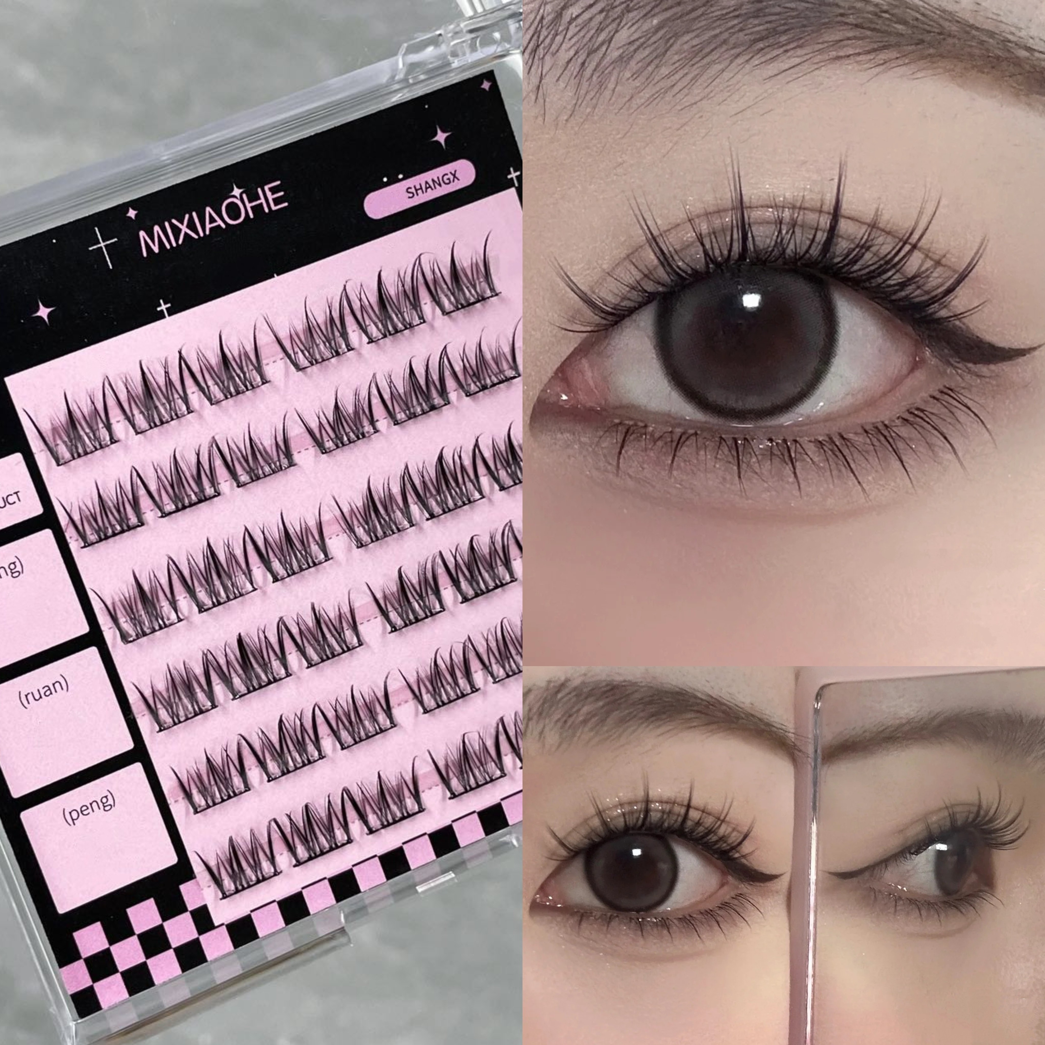 Mixiaohe Korean Pure Style Clu - Eyelash Extension Natural review and price