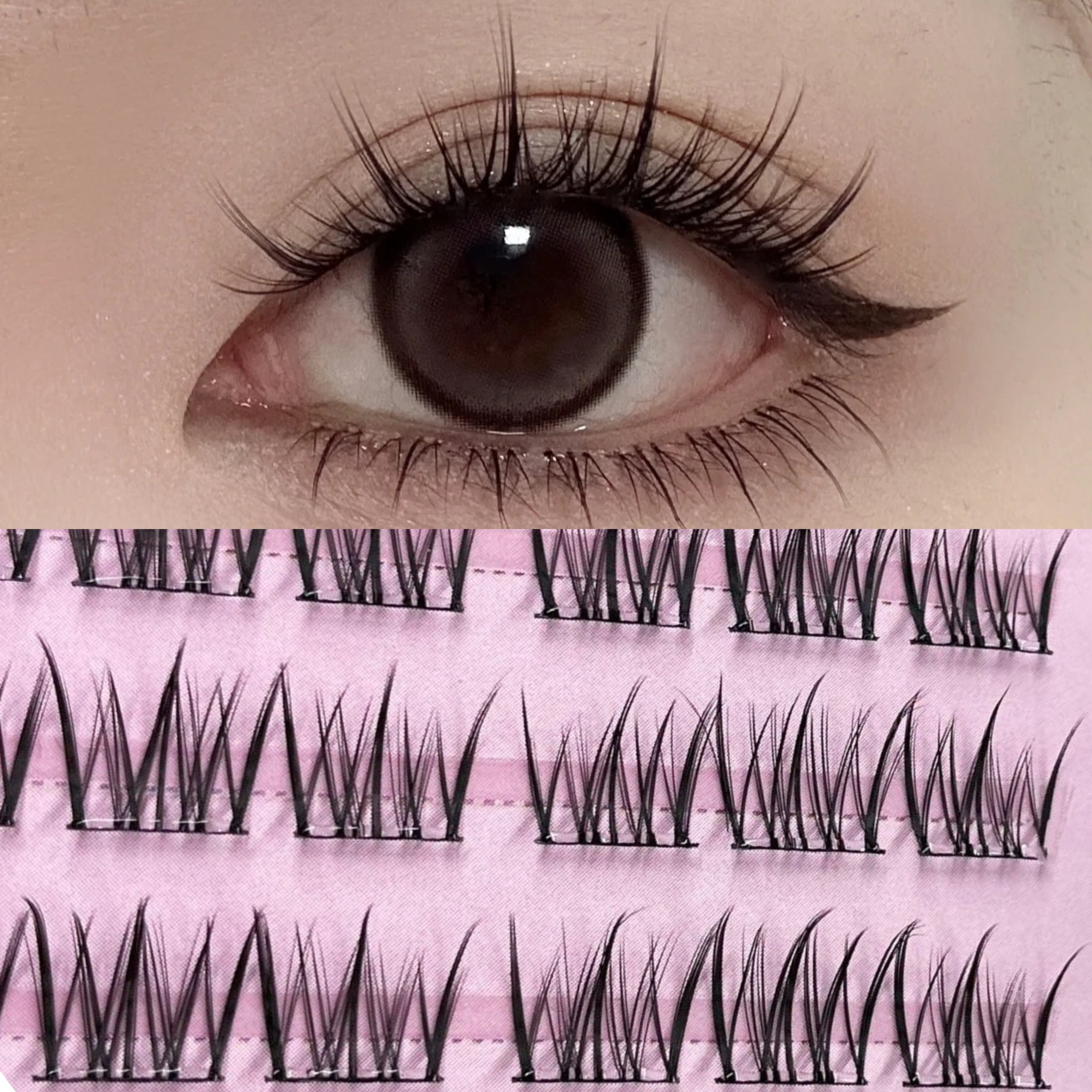 Mixiaohe Korean Pure Style Clu - Eyelash Extension Natural review and price