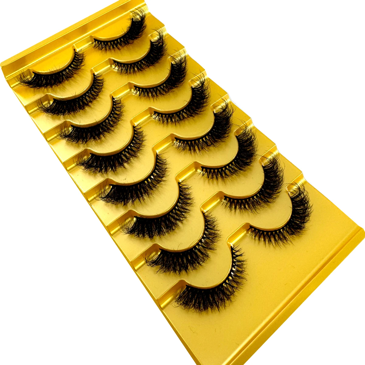 HBZGTLAD New 8 pairs of cat ey - Eyelash Extension Cat Eye Wispy review and price