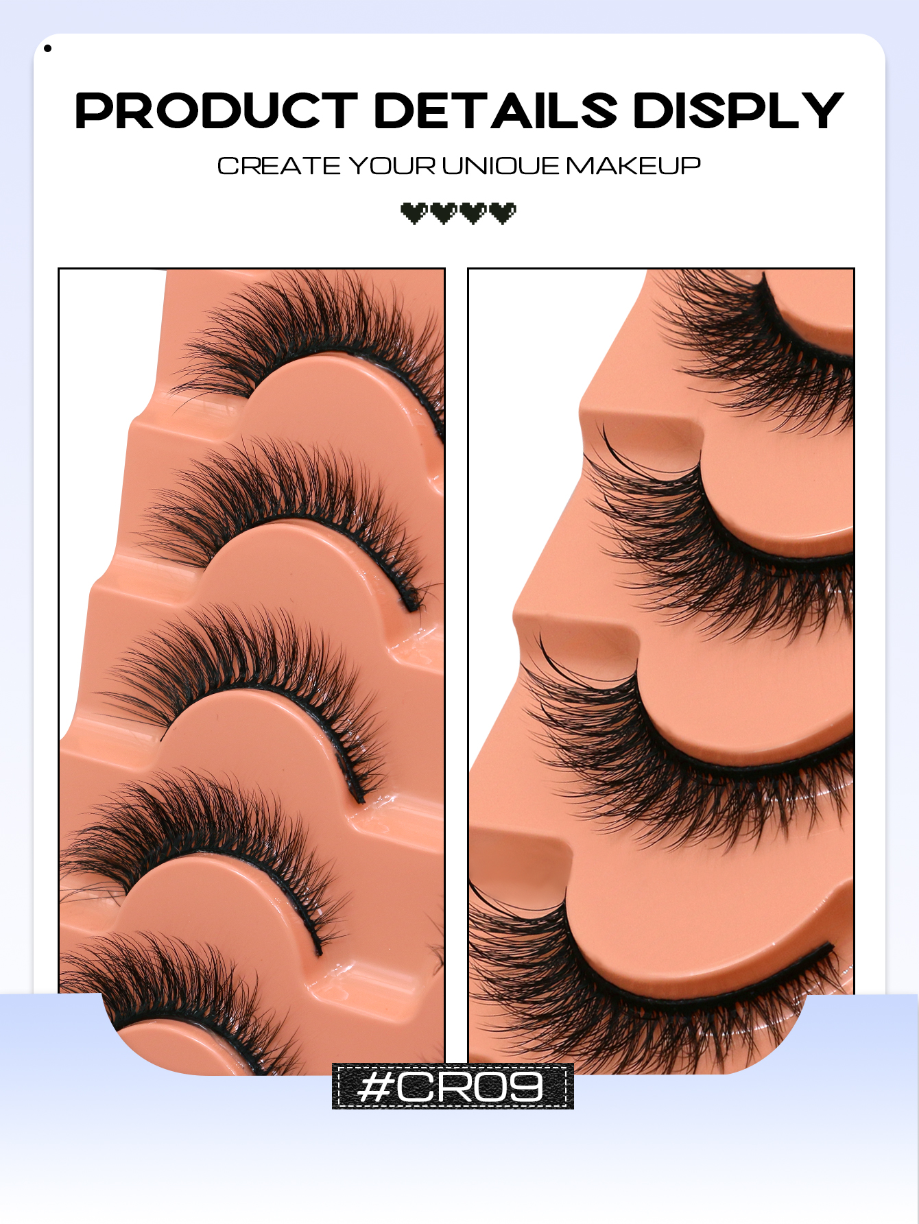 VELTRINAY Mink Lashes Fluffy 3 - Eyelash Extension Cat Eye Wispy review and price