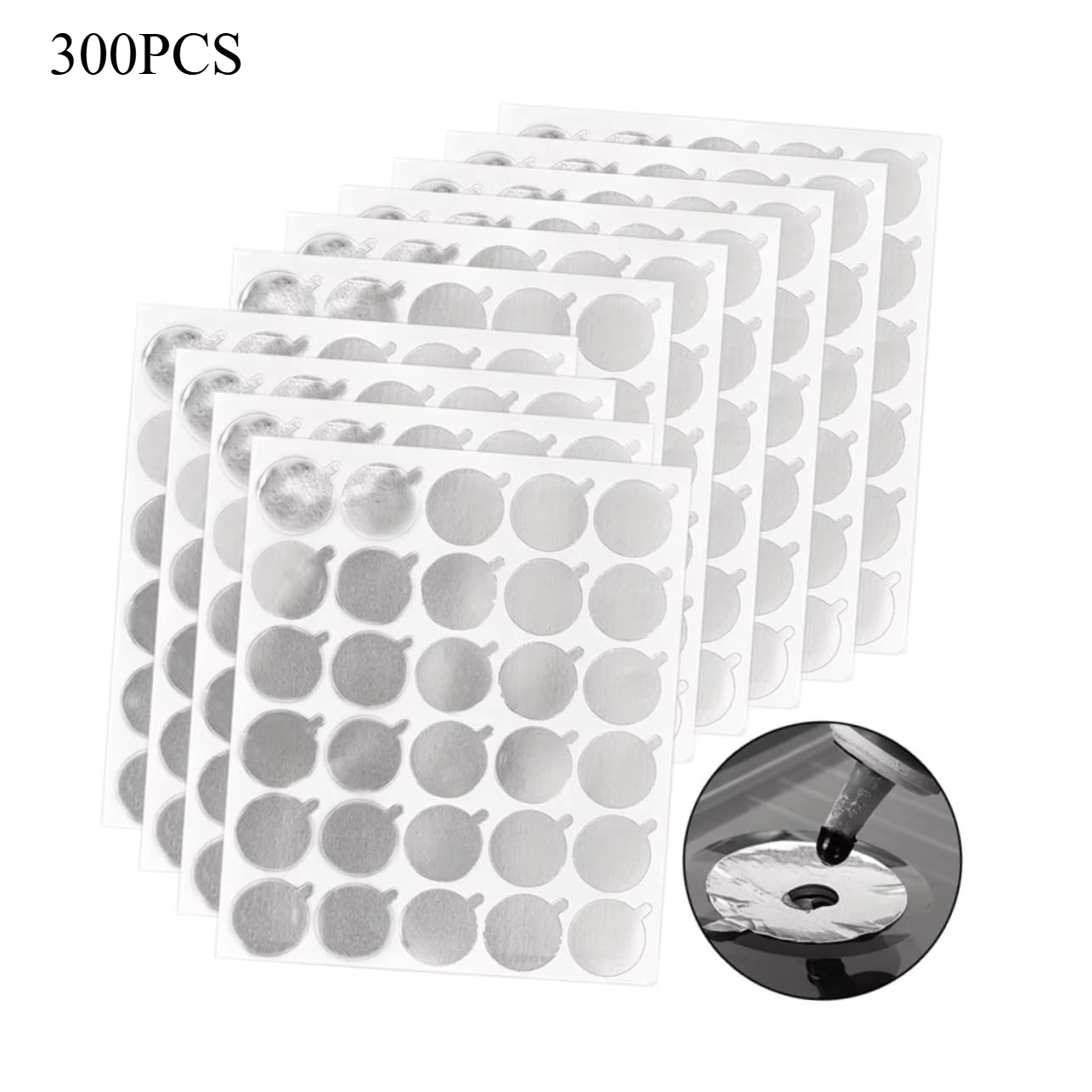 300pcs Foil Sticker Pads(10 Sh - Eyelash Extension Jakarta review and price