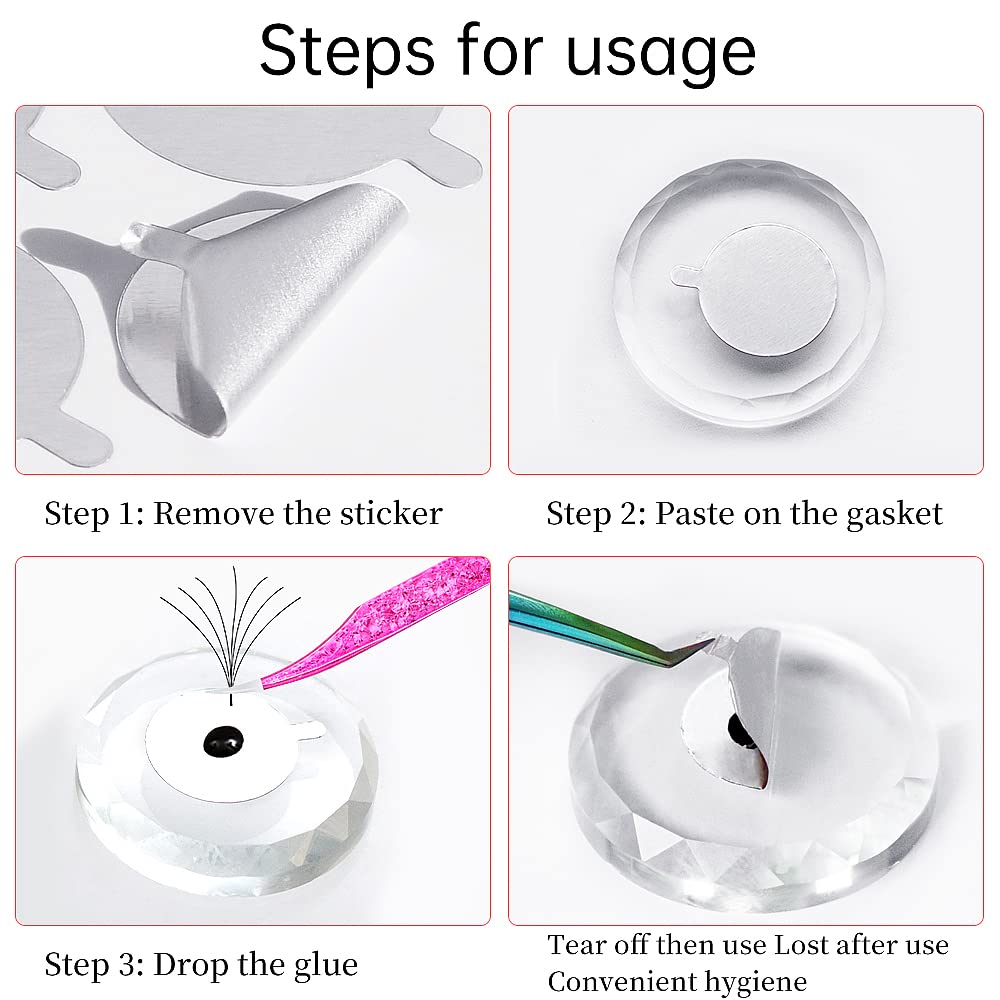 300pcs Foil Sticker Pads(10 Sh - Eyelash Extension Jakarta review and price