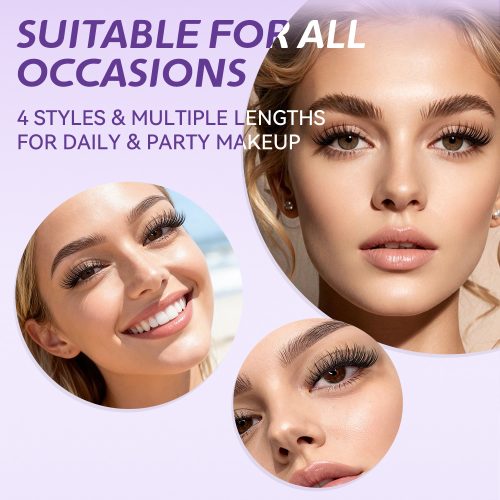 Yelix DIY Clusters Lashes Big  - Eyelash Extension Natural review and price