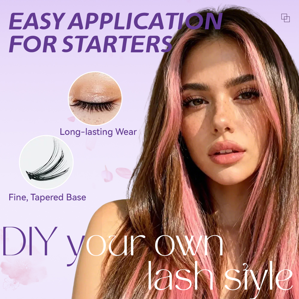 Yelix DIY Clusters Lashes Big  - Eyelash Extension Natural review and price