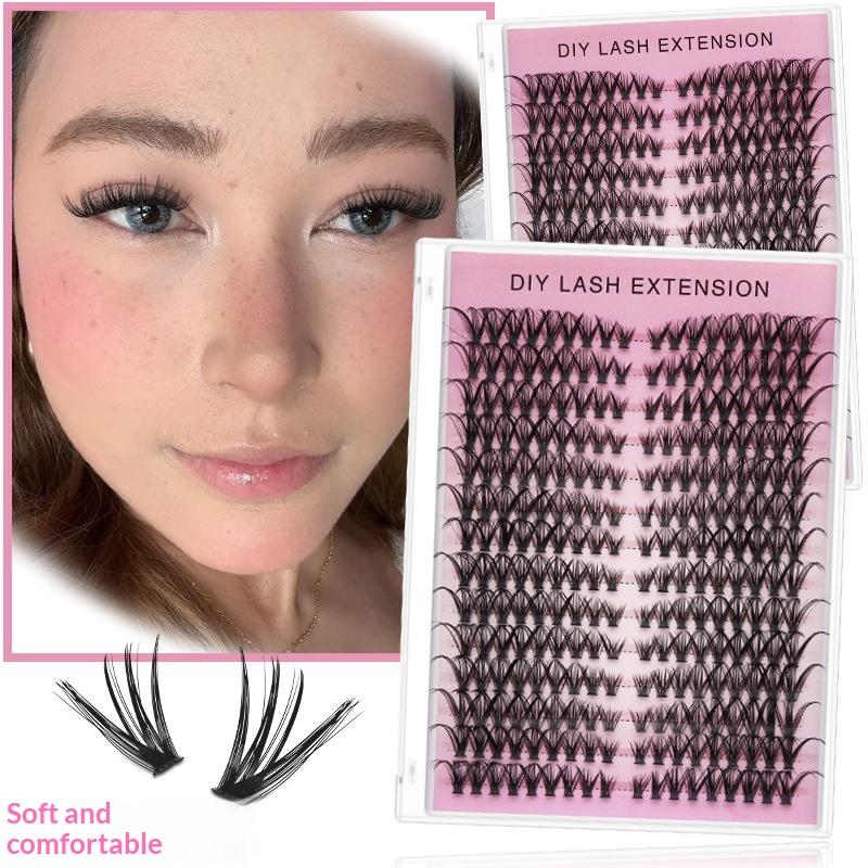 14 Rows Cluster Eyelash Extens - Eyelash Extension Volume Lashes review and price