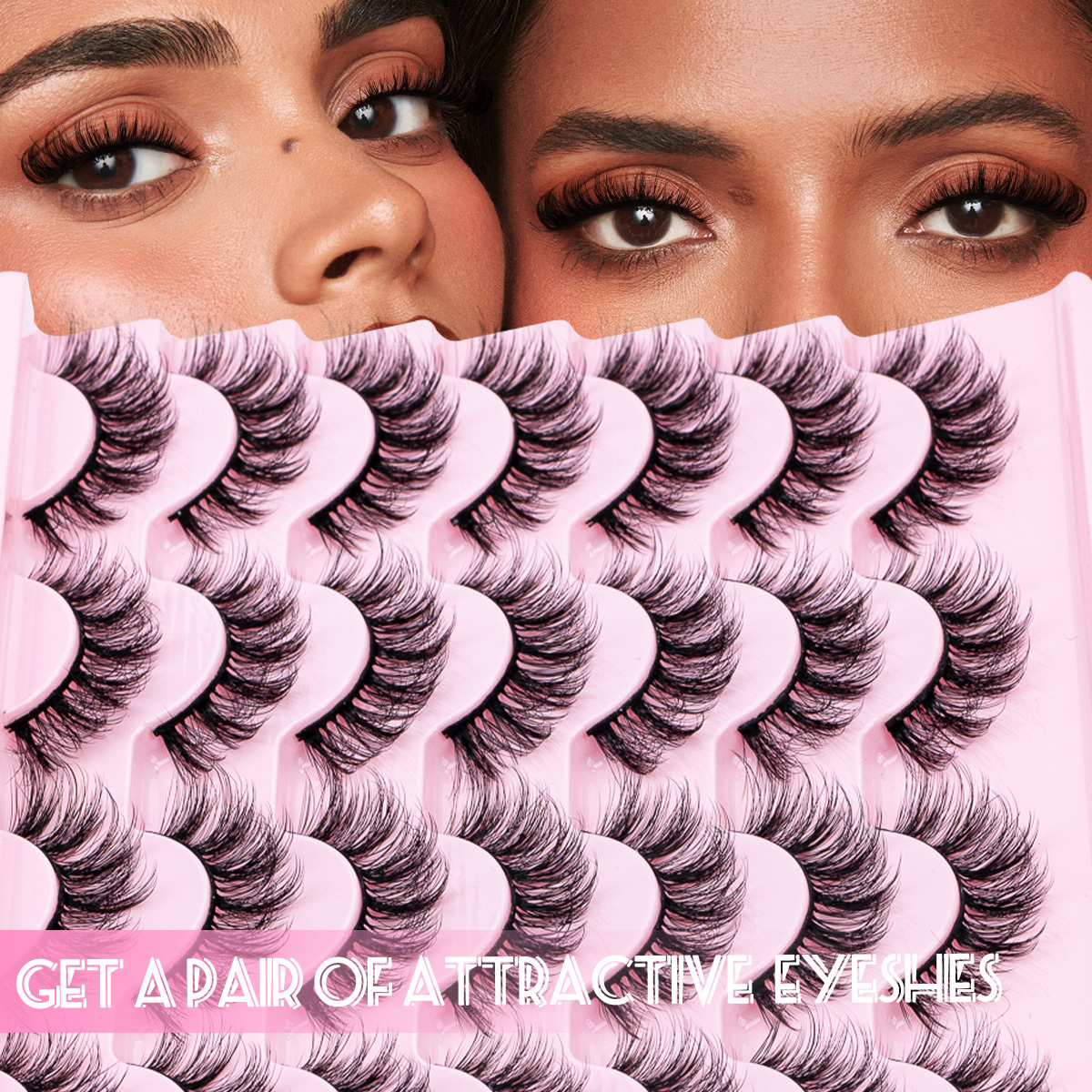 Cat Eye Lashes Faux Mink Eyela - Eyelash Extension Cat Eye Wispy review and price