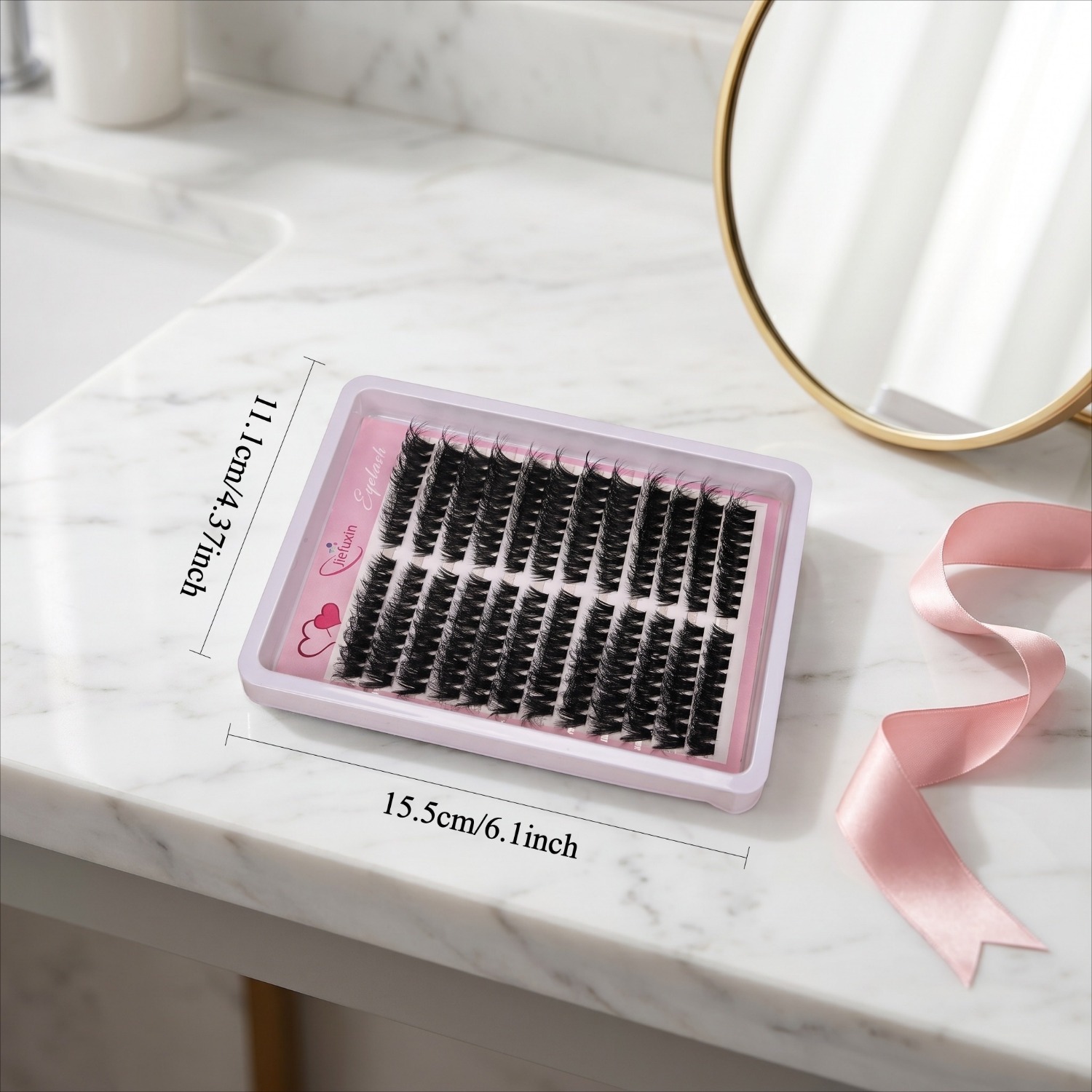 Fluffy Volume Cluster Lashes C - Eyelash Extension Cat Eye Wispy review and price