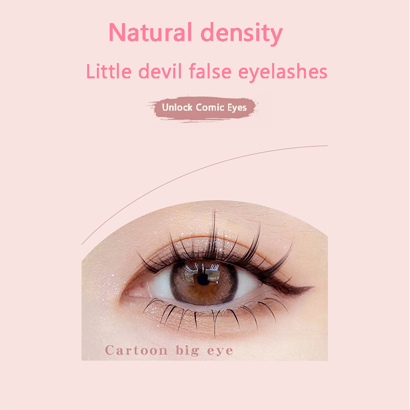 Lashes 5 Pairs Faux Lashes Chi - Eyelash Extension In Chinese review and price