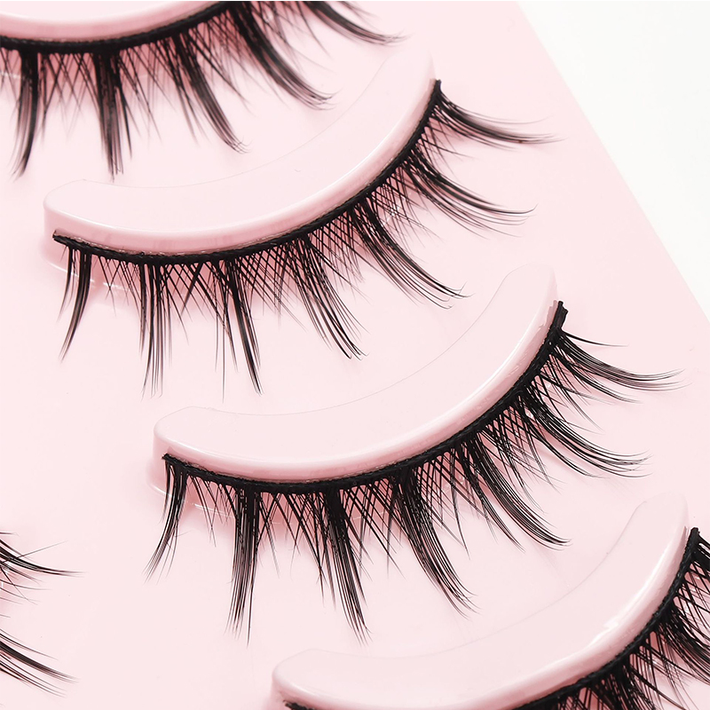 Lashes 5 Pairs Faux Lashes Chi - Eyelash Extension In Chinese review and price