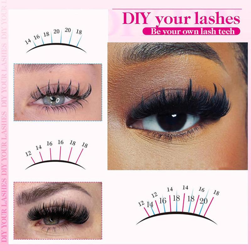 Volume Lash Clusters Mink Wisp - Eyelash Extension Volume Lashes review and price