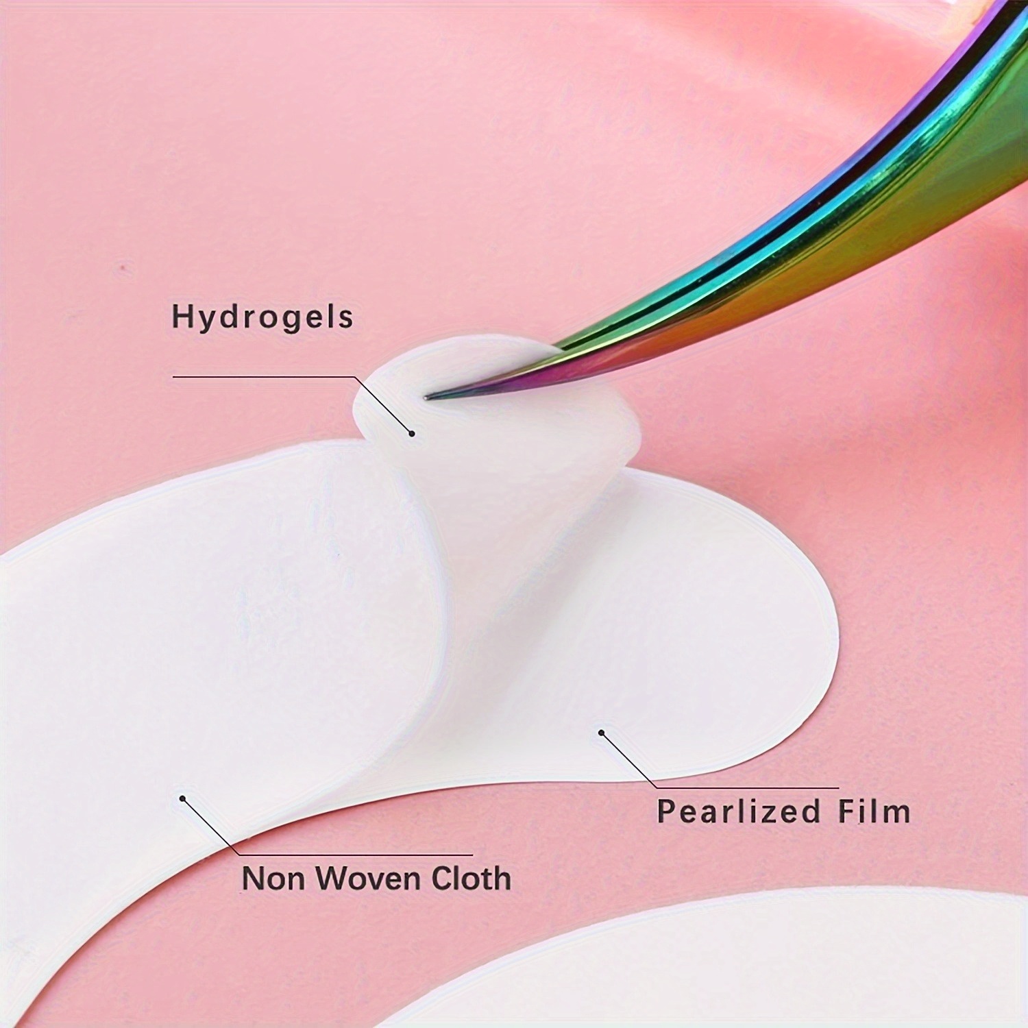 100Pcs Reusable Hydrogel Eye P - Eyelash Extension Eye Mask review and price