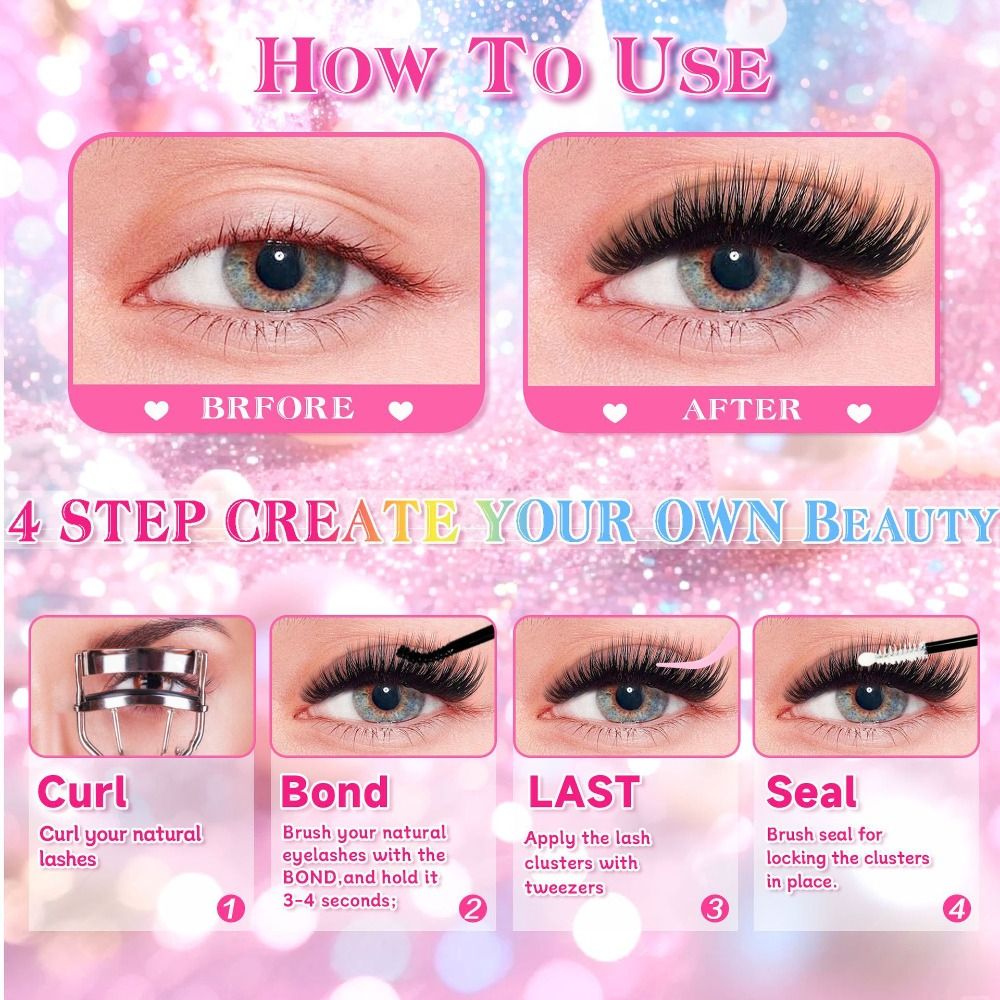 Natural Look False Eyelashes W - Eyelash Extension Natural review and price