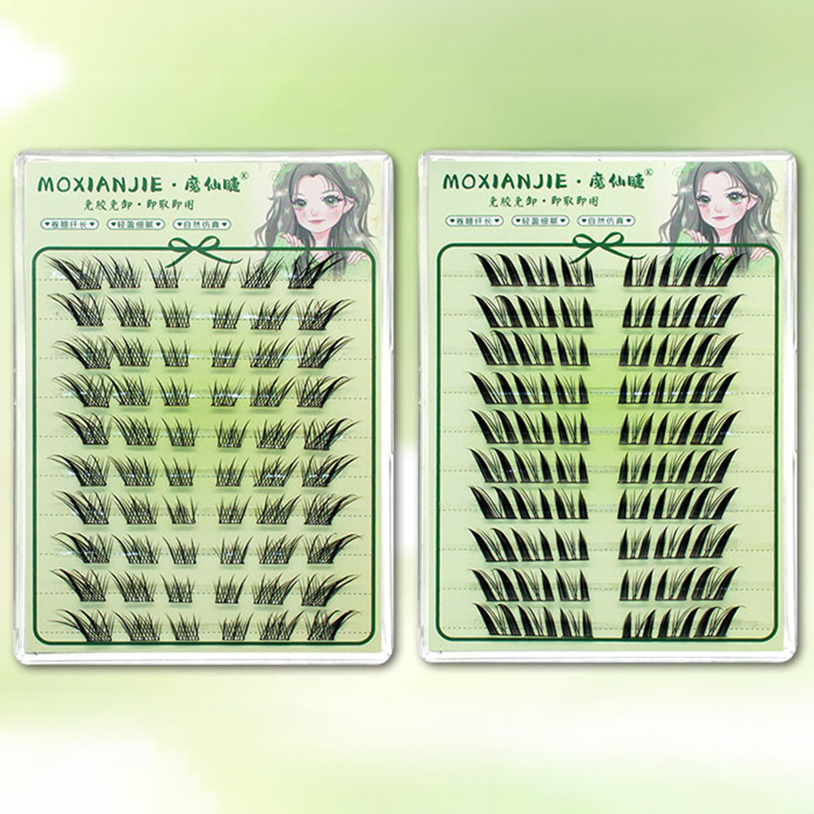 10 Rows Glue-free Chinese Foxe - Eyelash Extension In Chinese review and price