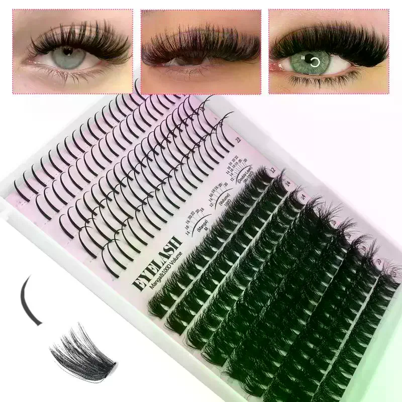 Lash Clusters Kit Lash Spikes  - Eyelash Extension Volume Lashes review and price