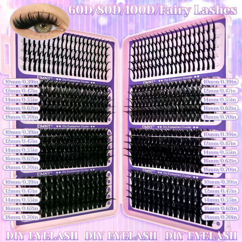 Lashes Cluster DIY Lash Extens - Eyelash Extension Natural review and price