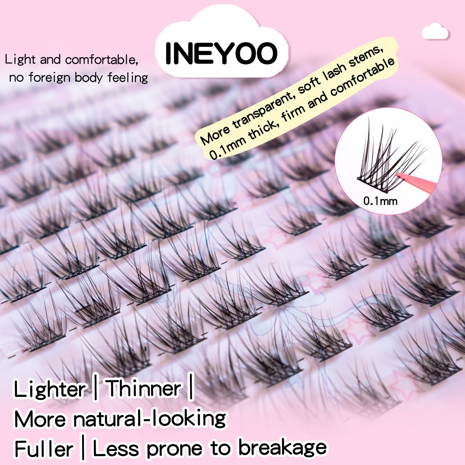 Long Slender False Eyelashes B - Eyelash Extension In Chinese review and price