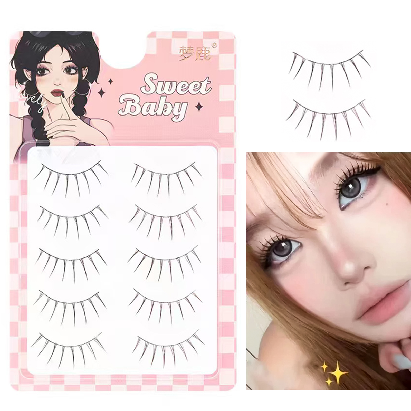 One Piece False Eyelashes Japa - Eyelash Extension Japanese Style review and price