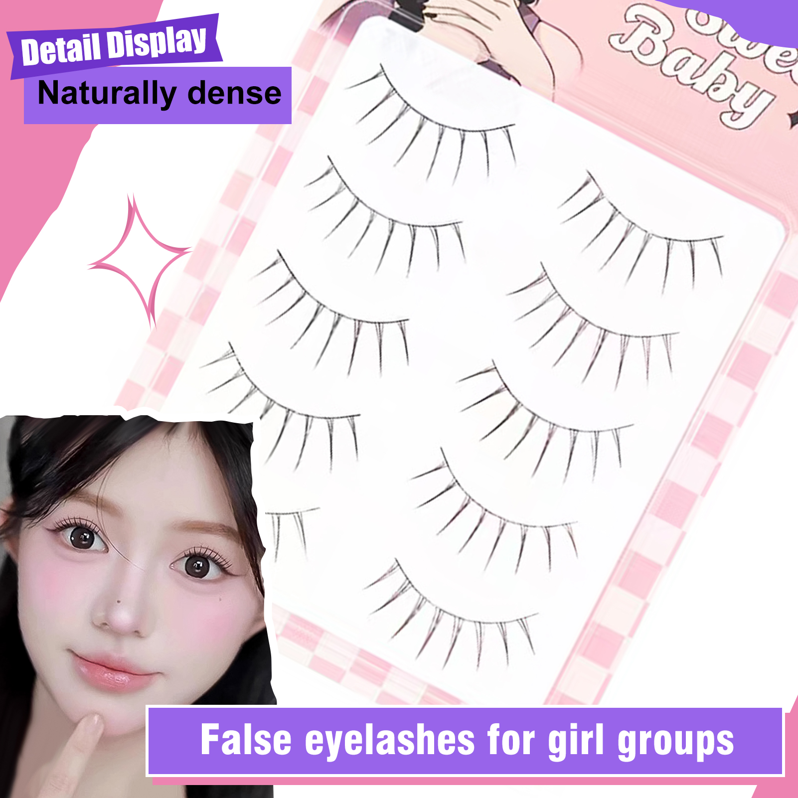 One Piece False Eyelashes Japa - Eyelash Extension Japanese Style review and price