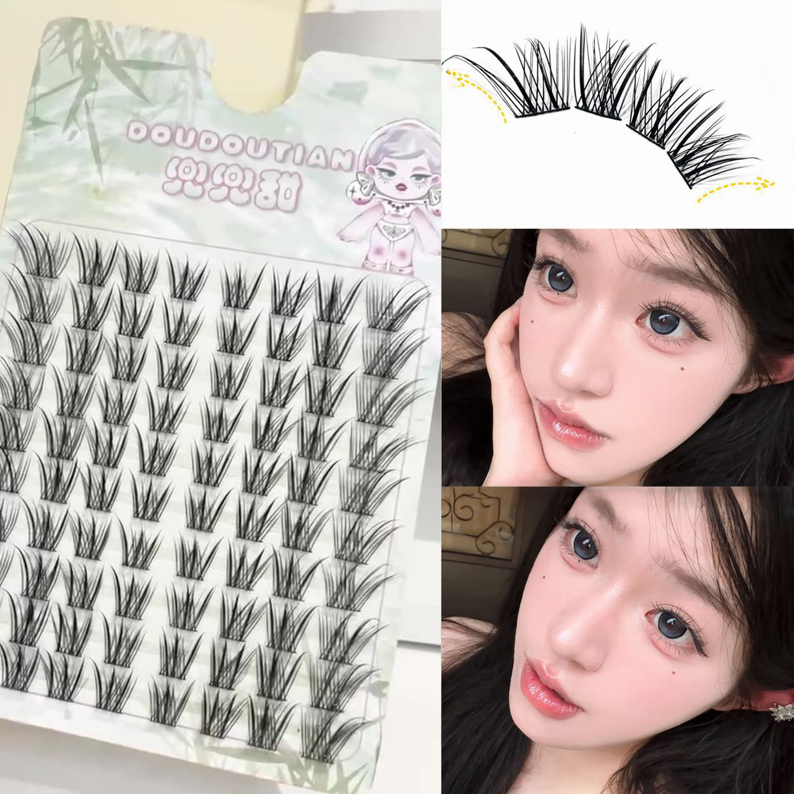 New Chinese Style Foxes Fluffy - Eyelash Extension In Chinese review and price