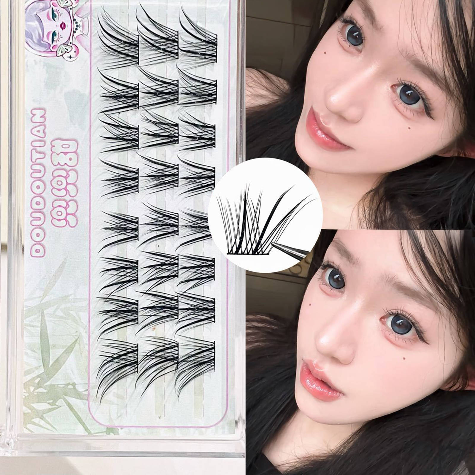 New Chinese Style Foxes Fluffy - Eyelash Extension In Chinese review and price