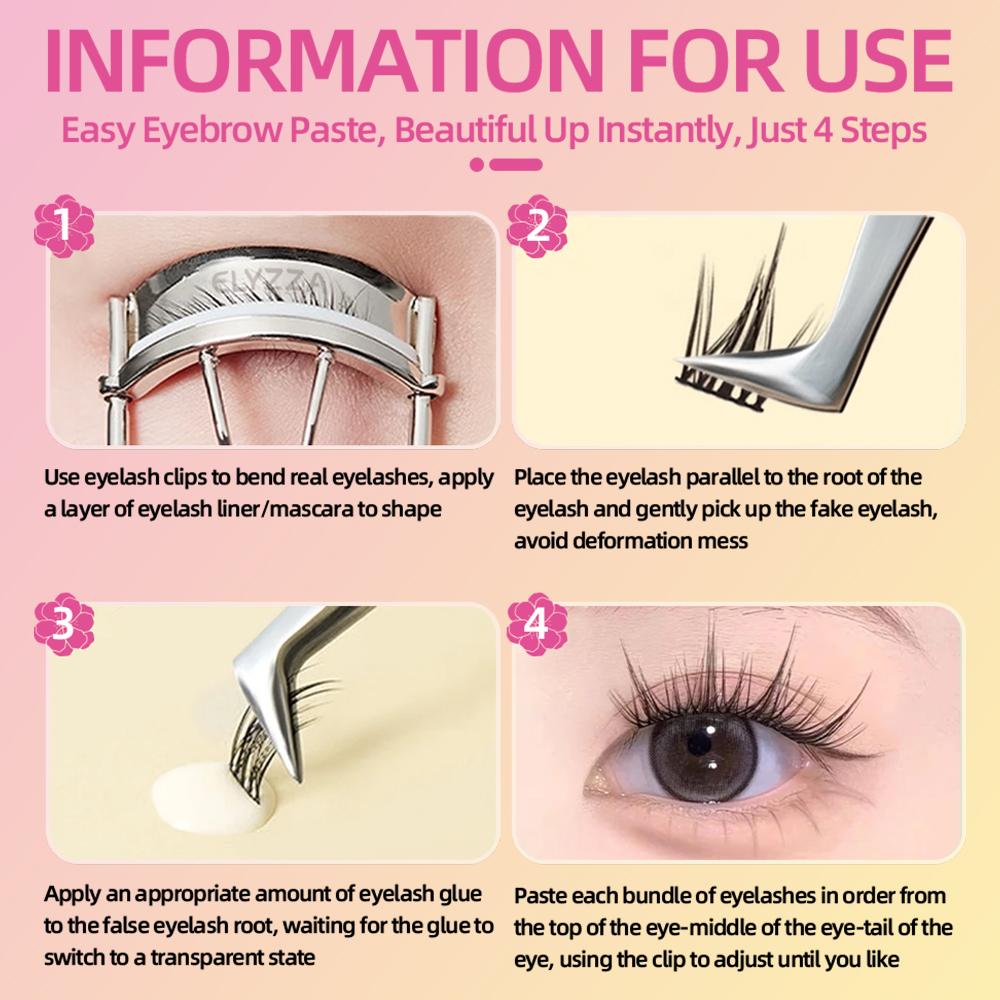 5 Pairs Natural False Eyelashe - Eyelash Extension Japanese Style review and price