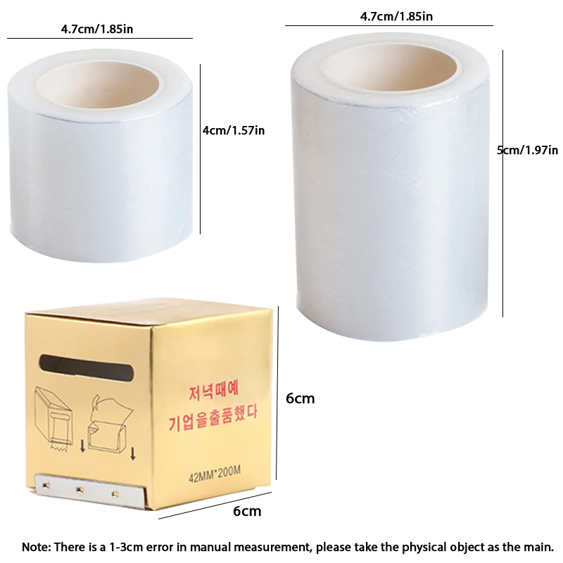 200m Transparent Makeup Film L - Eyelash Extension Jakarta review and price