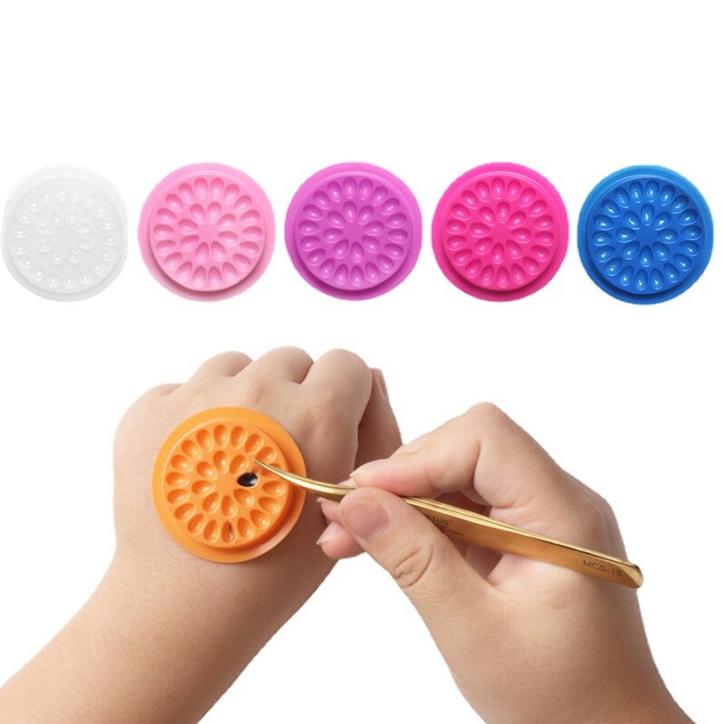 100pcs Eyelash Glue Holder Eye - Eyelash Extension Jakarta review and price