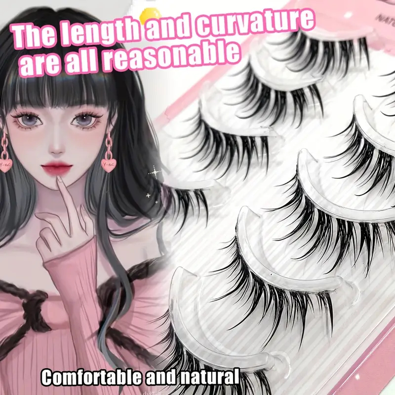 Five Rows Of Natural Whole Fal - Eyelash Extension Japanese Style review and price