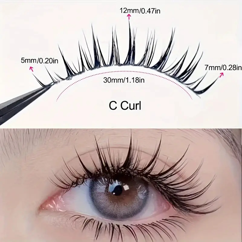 Five Rows Of Natural Whole Fal - Eyelash Extension Japanese Style review and price