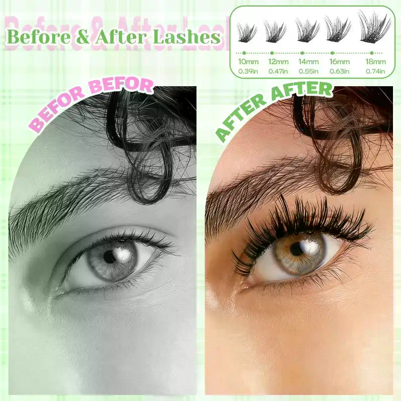 Natural Look False Eyelashes W - Eyelash Extension Natural review and price