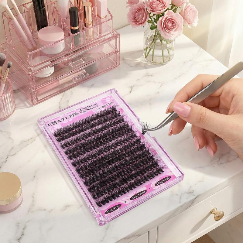 Wispy D Curl Cluster Lashes 14 - Eyelash Extension Natural review and price