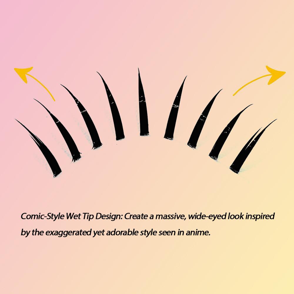 Wet Tip Comic Eye False Eyelas - Eyelash Extension Japanese Style review and price